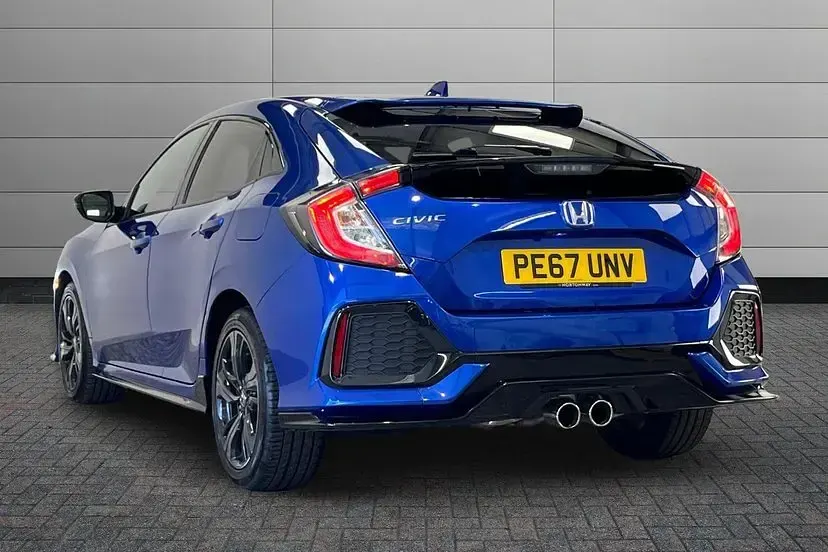 Used Honda Civic Sport 182 HP (133 kW) 2017 Blue Hatchback
