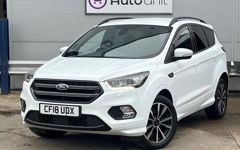 Used Ford Kuga ST-Line 120 HP (88 kW) 2018 White SUV