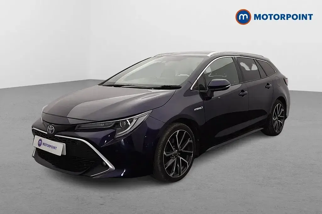 Used Toyota Corolla 184 HP (135 kW) 2021 Blue Estate