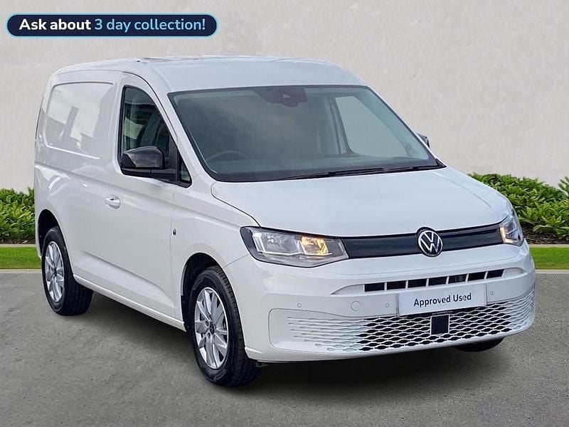 Used VW Caddy Pro 102 HP (75 kW) 2025 White MPV