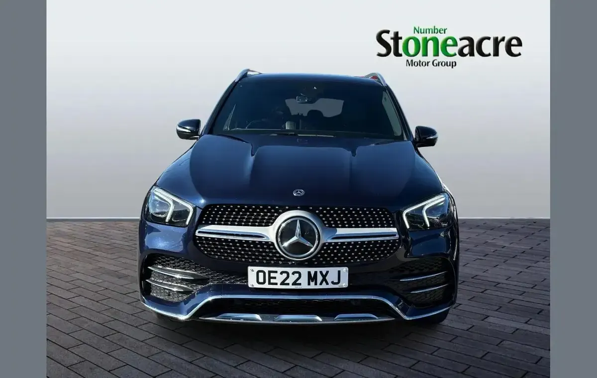 Usado Mercedes GLE400 AMG line 325 HP (239 kW) 2022 Azul SUV