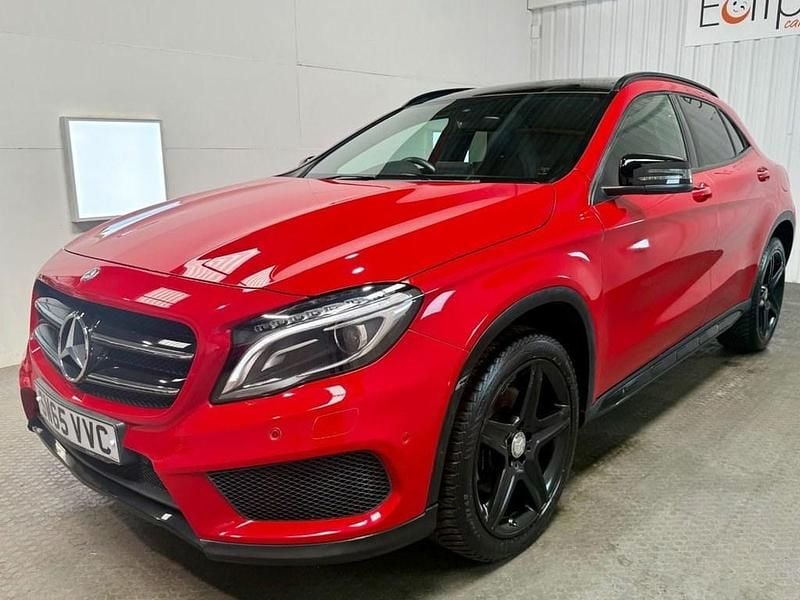 Used Mercedes GLA220 AMG line 177 HP (130 kW) 2016 Red SUV