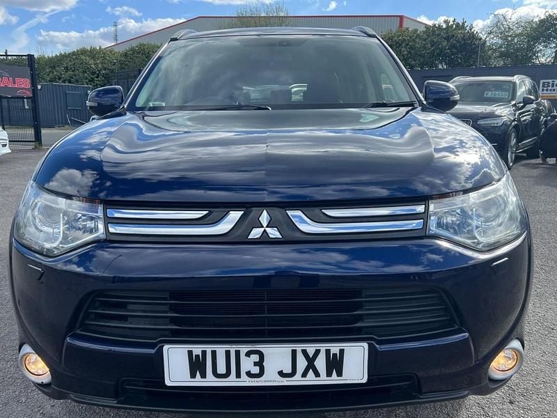 Used Mitsubishi Outlander 2013 Blue SUV