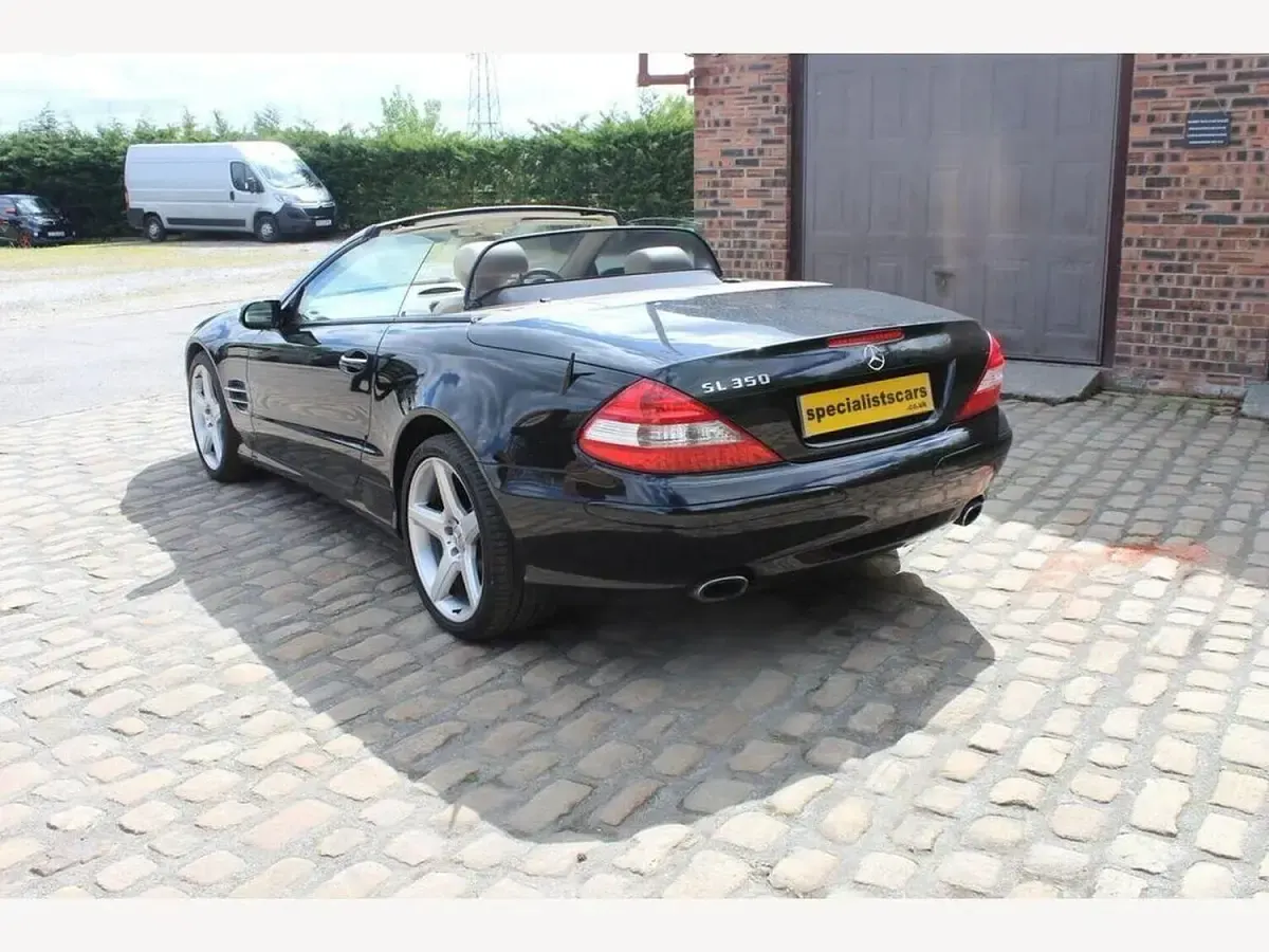 Used Mercedes SL350 Sport Edition 272 HP (200 kW) 2007 Black Cabriolet
