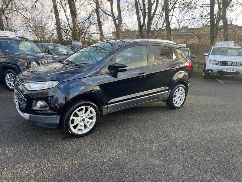 Black Used 2017 Ford Ecosport Titanium SUV | £6,295 (Fair price) - Image 1/4