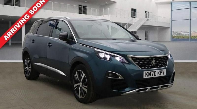 Green Used 2020 Peugeot 5008 GT-line SUV | £15,600 (Fair price) - Image 1/4