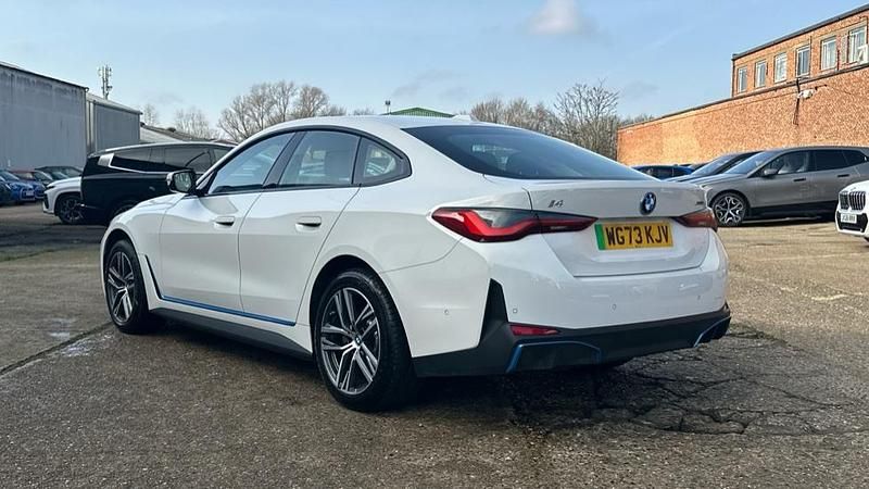 Used BMW i4 Sport Line 207 kW (282 HP) 2023 White Sedan