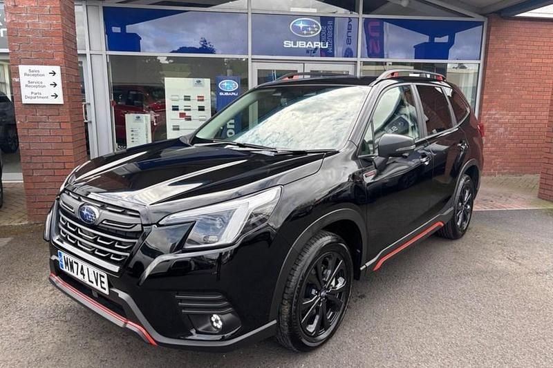 Black New 2025 Subaru Forester Sport SUV | £34,500 (Super price) - Image 1/1