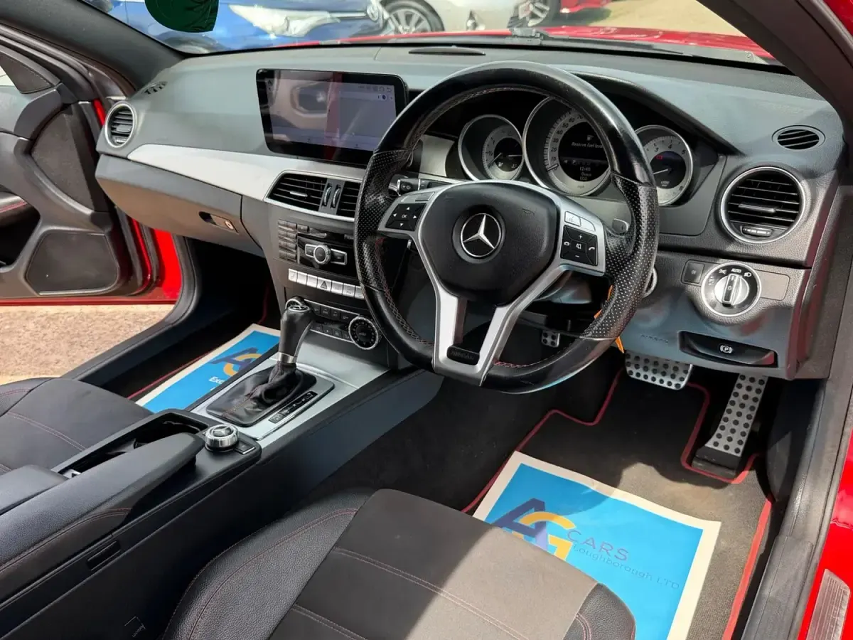 Used Mercedes C180 AMG 2013 Red Coupe