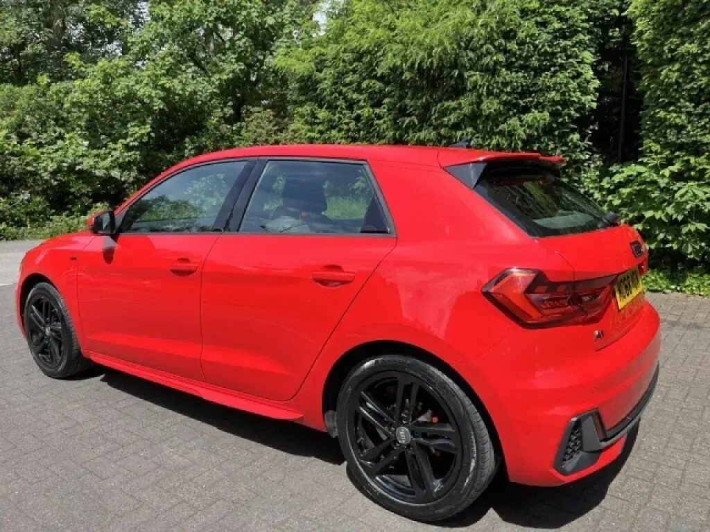 Used Audi A1 Sportback S-Line 2019 Red Hatchback