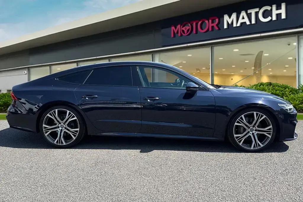Used Audi A7 Sportback S-Line 2019 Blue Hatchback