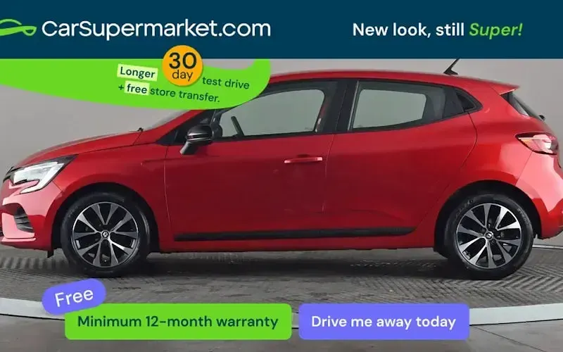 Używany Renault Clio V Evolution 90 KM (66 kW) 2022 Czerwony Hatchback