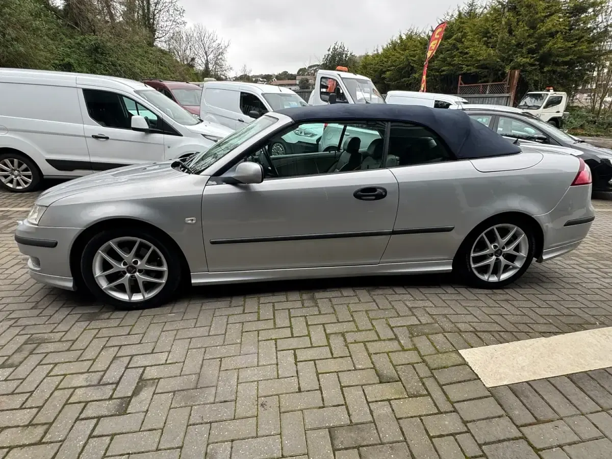 Used Saab 9-3 Cabriolet Aero 2004 Silver Cabriolet