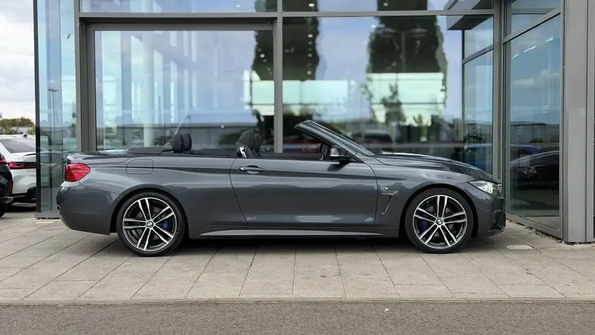 Used BMW 420 Cabriolet M Sport 187 HP (137 kW) 2017 Grey Cabriolet
