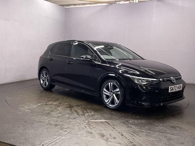 Used VW Golf VIII R-line 150 HP (110 kW) 2022 Black Hatchback