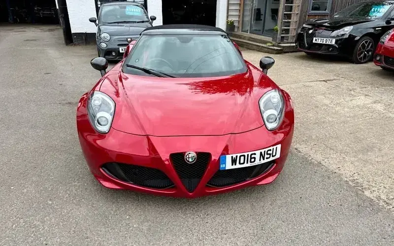 Used Alfa Romeo 4C Spider 241 HP (177 kW) 2017 Cabriolet