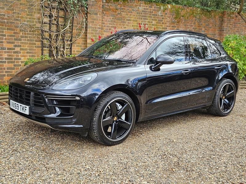 Used Porsche Macan Turbo 2019 Black SUV