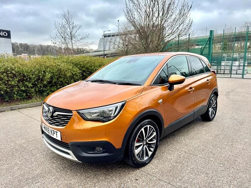 Used Vauxhall Crossland X Elite 81 HP (59 kW) 2018 Orange SUV