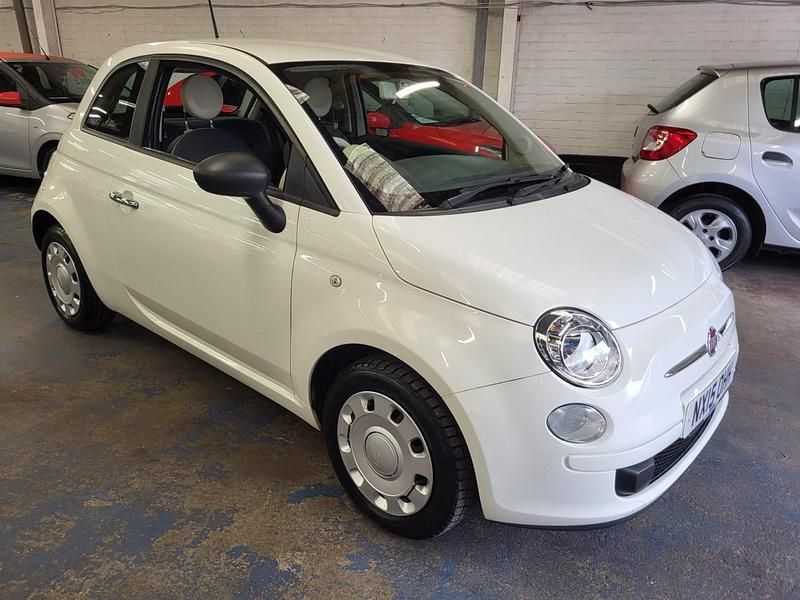 Used Fiat 500 Pop 69 HP (50 kW) 2015 White Hatchback