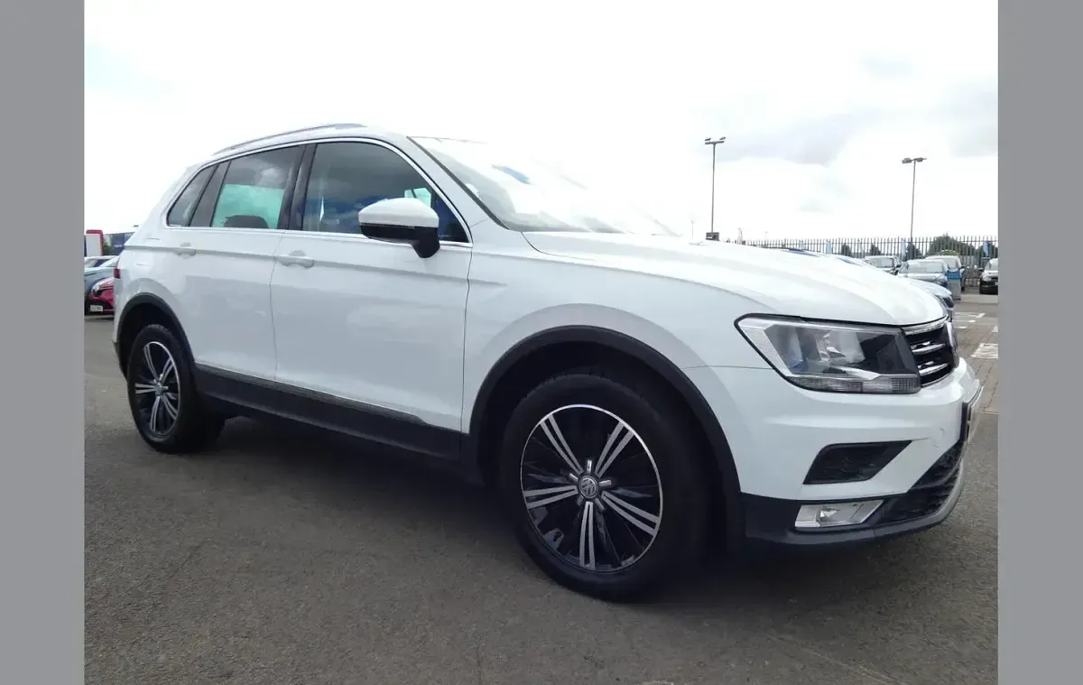 Used VW Tiguan SE 147 HP (108 kW) 2016 White SUV