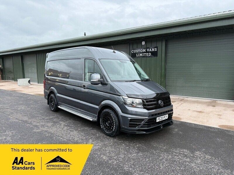 Grey Used 2020 VW Crafter Trendline Van | £31,995 - Image 1/3