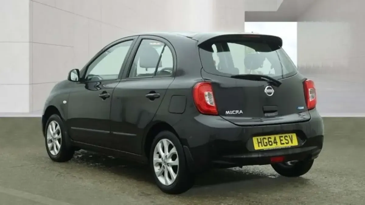 Used Nissan Micra Acenta 80 HP (58 kW) 2014 Black Hatchback