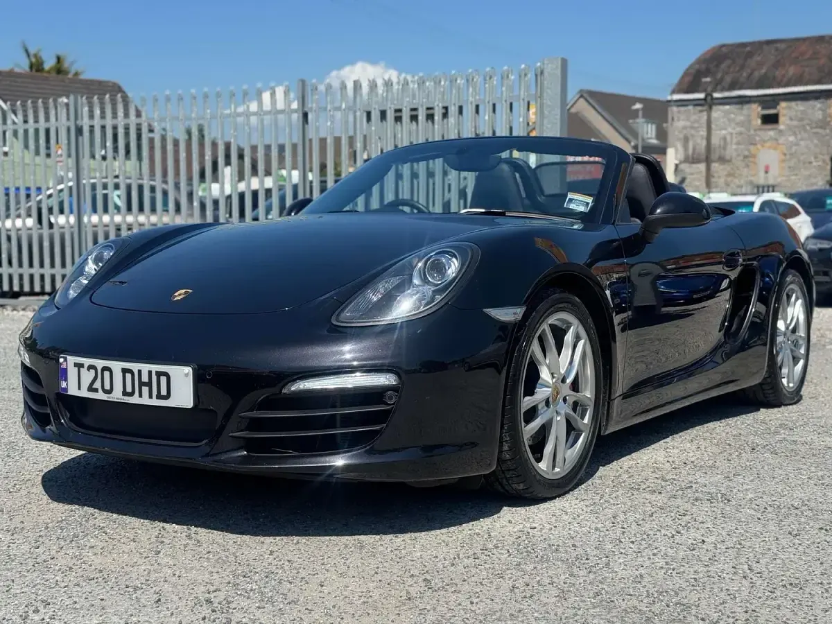 Used Porsche Boxster 2013 Black Cabriolet