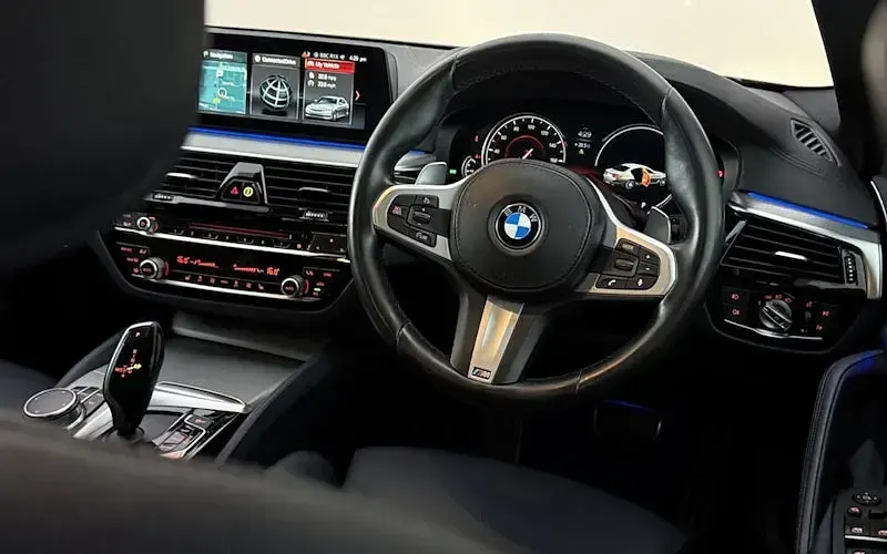 Used BMW 540 M Sport 340 HP (250 kW) 2017 Blue Sedan