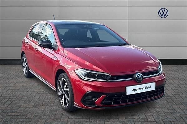 Red Used 2025 VW Polo Black Edition Hatchback | £22,500 (A bit pricey) - Image 1/4