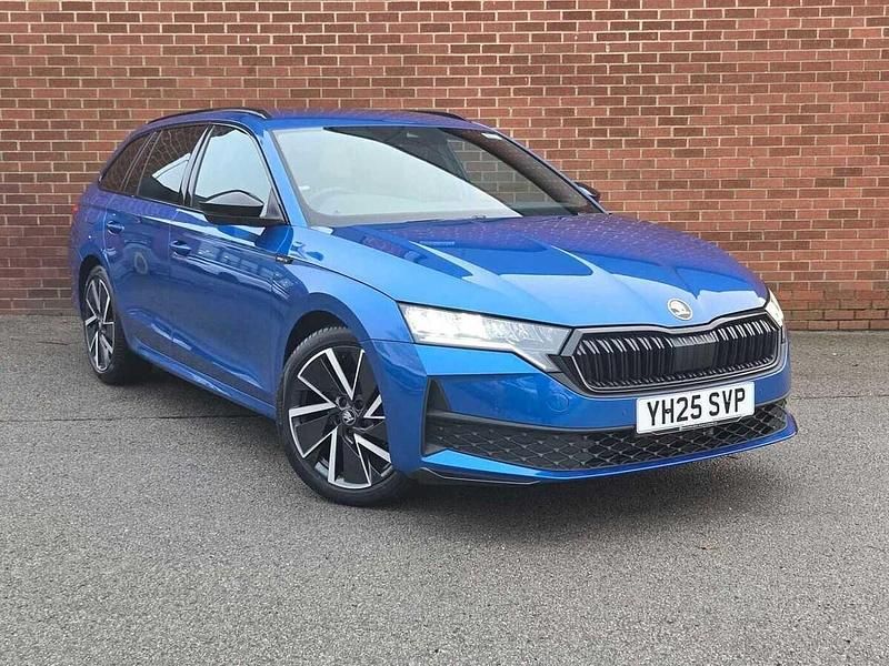 Used Skoda Octavia SportLine 110 HP (80 kW) 2025 Blue Estate
