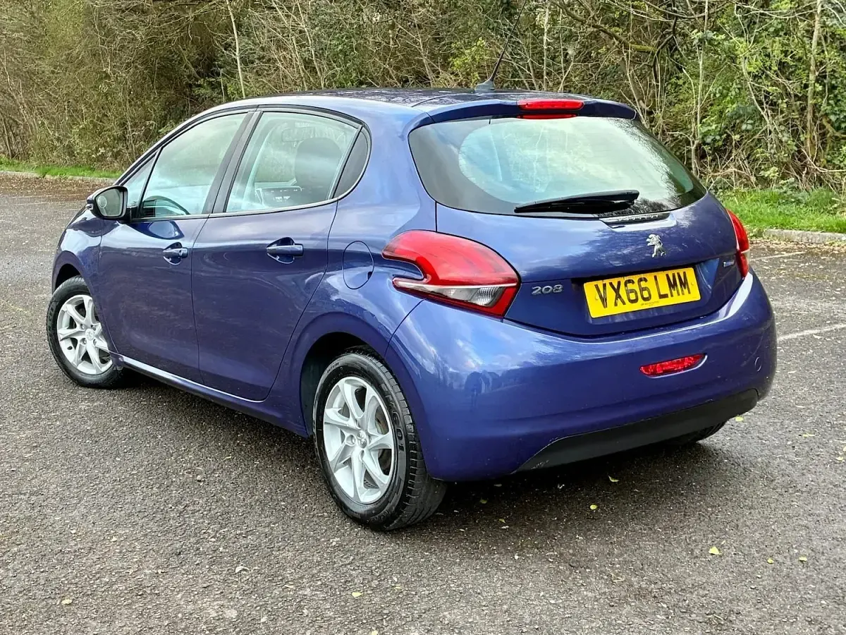 Used Peugeot 208 Active 2017 Blue Hatchback