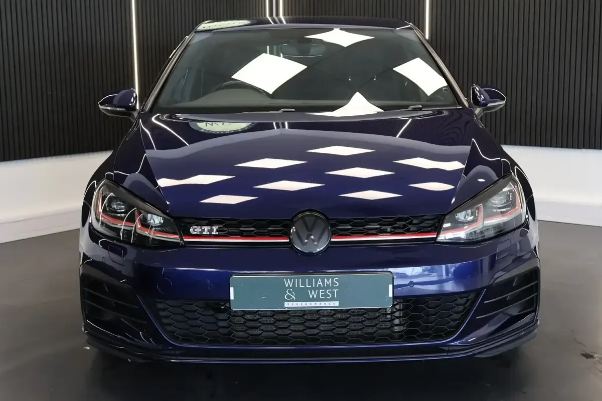 Used VW Golf VII GTI 2017 Blue Hatchback