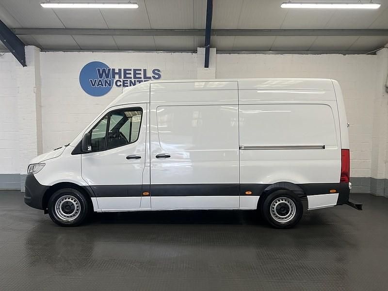 Begagnad Mercedes Sprinter Progressive 2022 Vit Van
