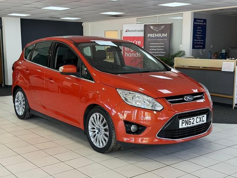Used Ford C-MAX Titanium 125 HP (91 kW) 2012 Red MPV
