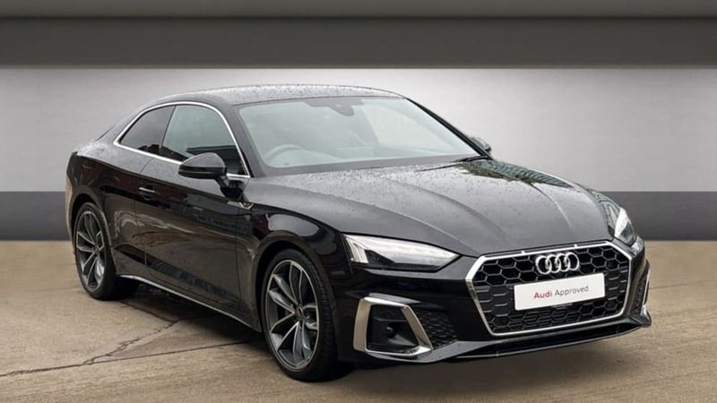 Used Audi A5 S-Line 204 HP (150 kW) 2023 Black  Coupe