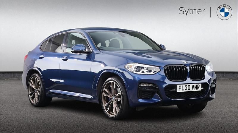 Blue Used 2020 BMW X4 M Sport SUV | £34,500 (Fair price) - Image 1/4