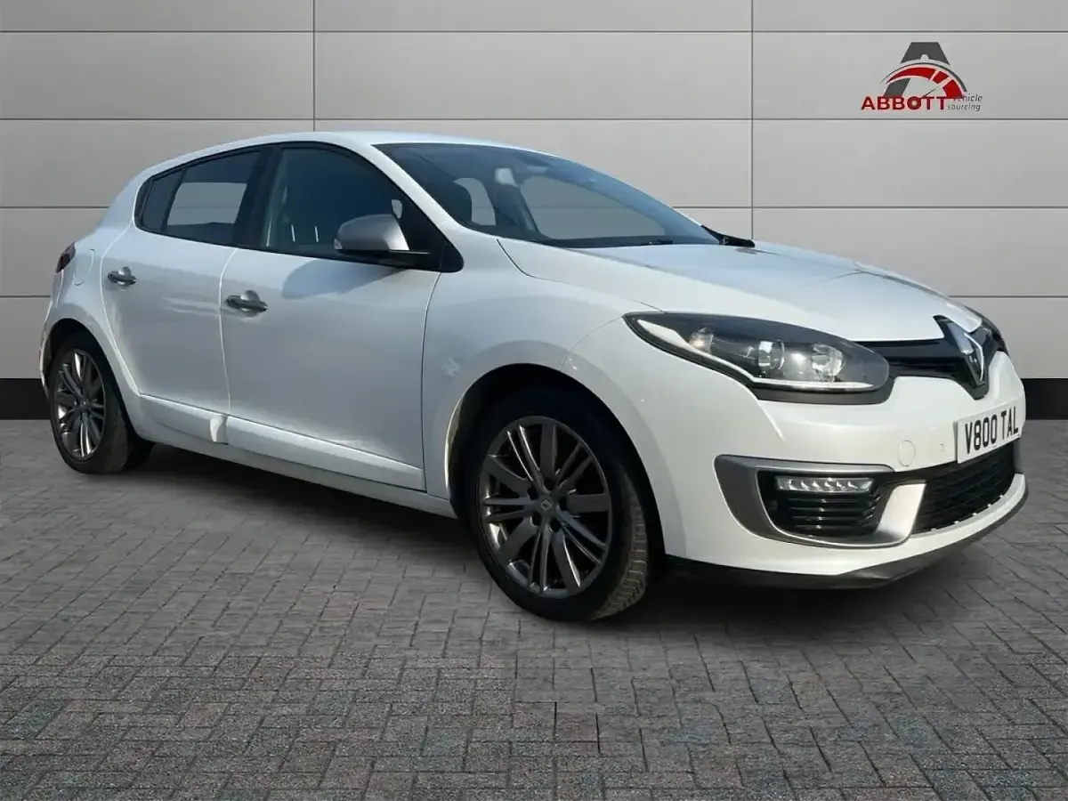 Used Renault Mégane GT Line GT-Line 130 HP (95 kW) 2015 White Hatchback