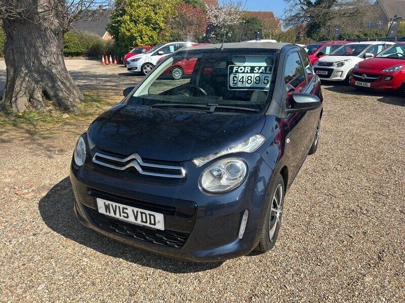 Blue Used 2015 Citroën C1 Flair Hatchback | £4,895 (Fair price) - Image 1/4