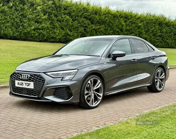 Used Audi A3 S-Line 116 HP (85 kW) 2021 Grey Sedan