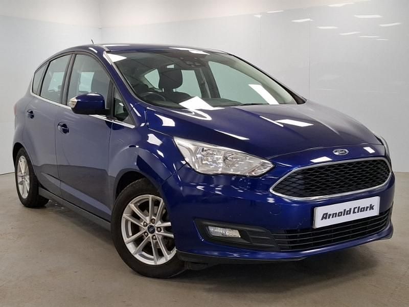 Blue Used 2018 Ford C-MAX Zetec MPV | £7,498 (Fair price) - Image 1/4