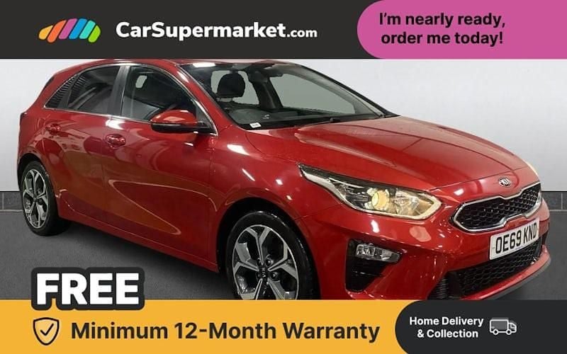 Used Kia Ceed 140 HP (102 kW) 2020 Red Hatchback