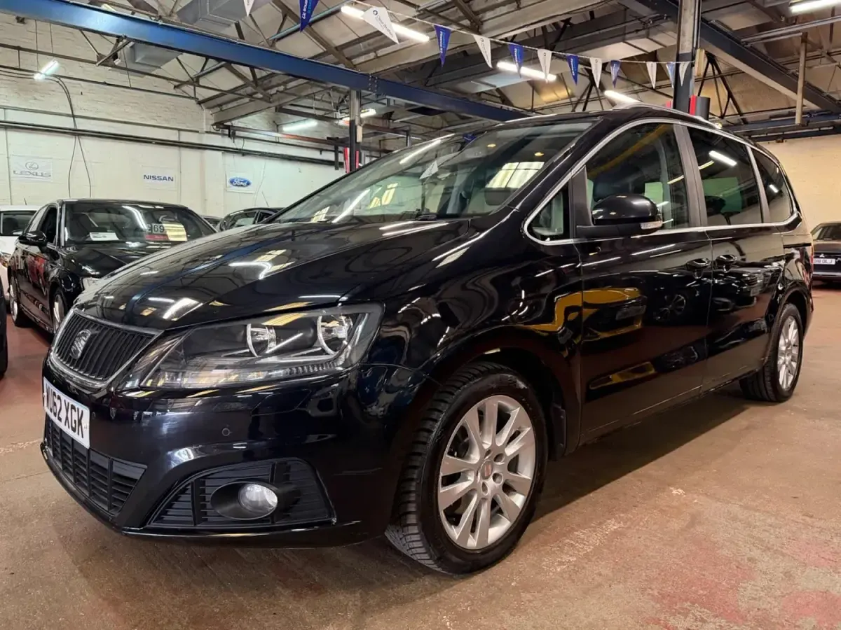 Begagnad Seat Alhambra SE 2012 Svart Minibuss