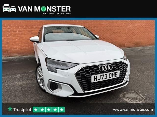 Used Audi A3 Sport 2023 White Sedan