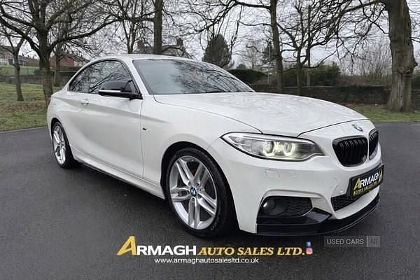 Used BMW 218 M Sport 150 HP (110 kW) 2016 White Coupe