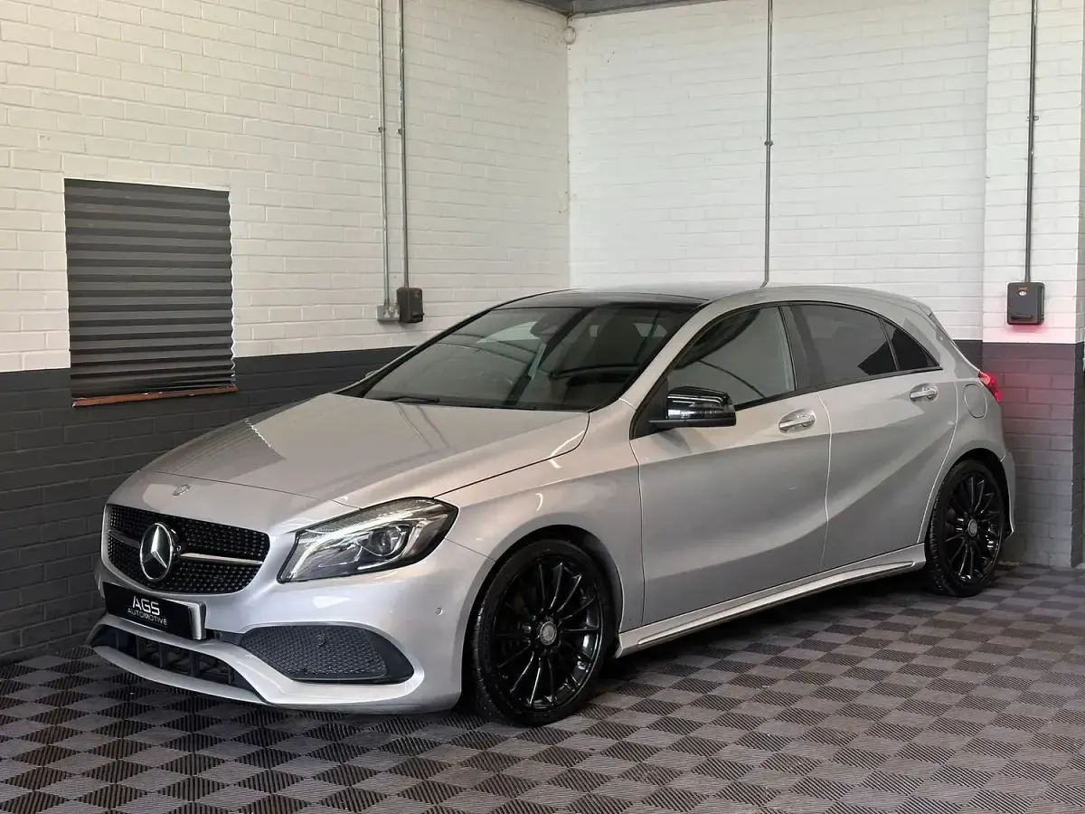 Used Mercedes A200 AMG Line Premium Plus 2017 Silver Hatchback