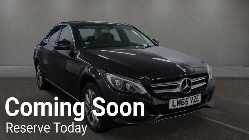 Used Mercedes C350e 2015 Black Sedan