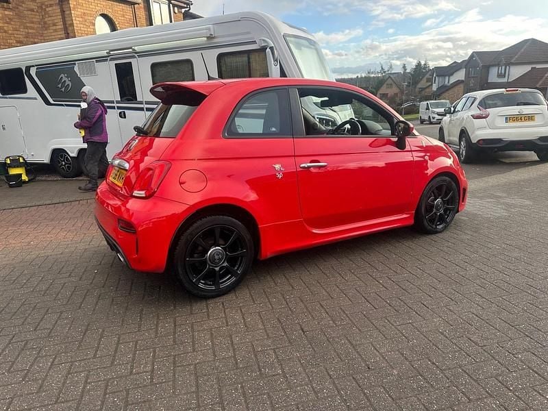 Used Abarth 595 145 HP (106 kW) 2016 Red Hatchback