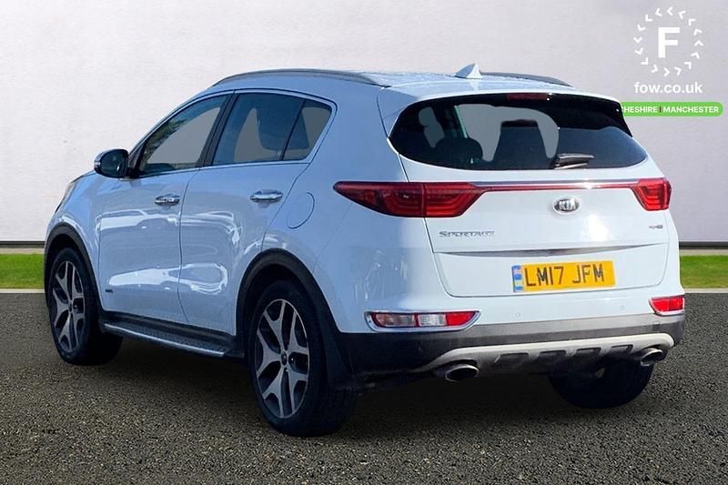 Used Kia Sportage GT-Line 177 HP (130 kW) 2017 White SUV