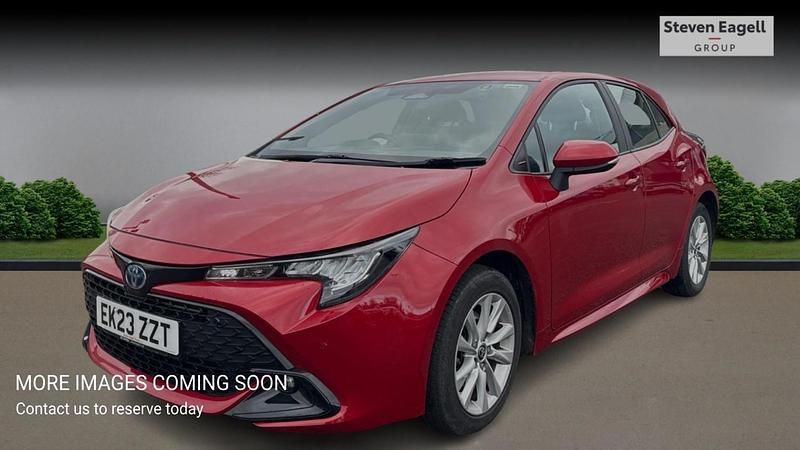 Used Toyota Corolla 2023 Red Hatchback