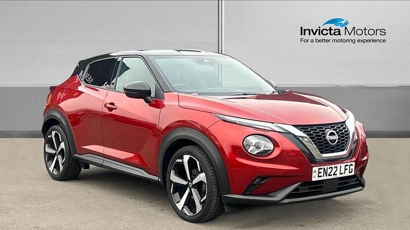Used Nissan Juke Tekna 114 HP (83 kW) 2022 Red SUV